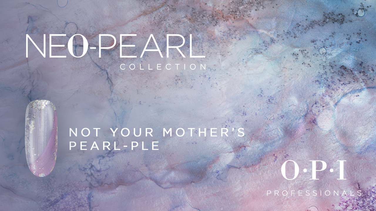 OPI Neo Pearl Nail Art: Not Your Mother's Pearl-ple