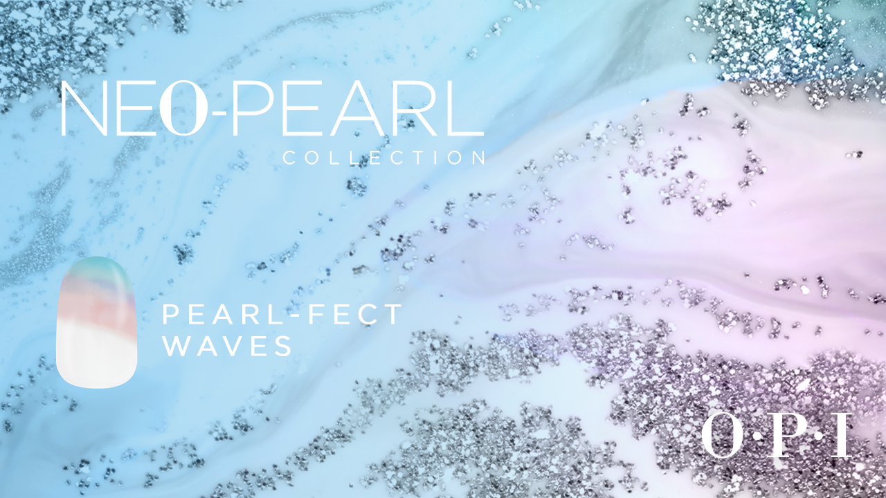 Pearl-fect Waves Neo-Pearl Collection Nail Art 