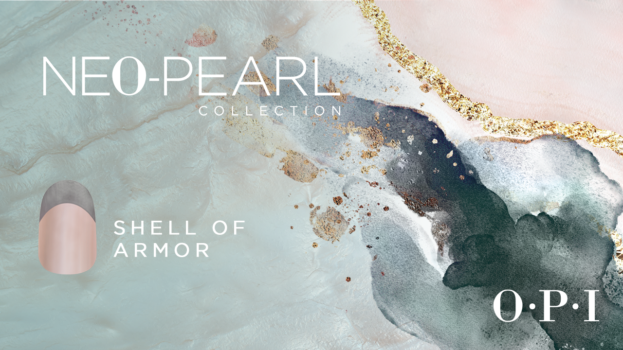 Shell Of Armor OPI Neo-Pearl Nail Collection Nail Art