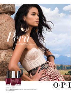 OPI Peru collection poster