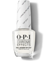 Chrome Effects Nail Lacquer Top Coat - Top & Base Coats - OPI