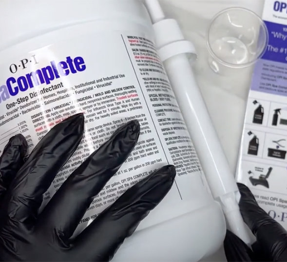 OPI Pro Tips: How to Use Spa Complete for Proper Sanitation